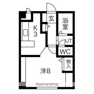 フェリス31【302号室】の間取り