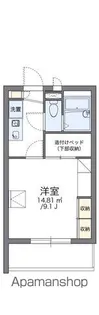レオパレスGOGO【306号室】の間取り