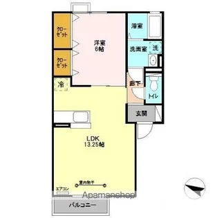 ノクターン【2階】の間取り