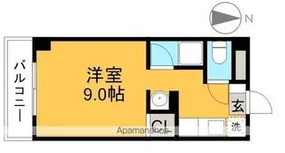 WIN LEGEND Ⅲ【4階】の間取り