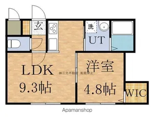 ル・ファール二十四軒II【4階】の間取り