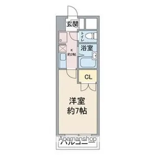 ソレイユ上社【3階】の間取り