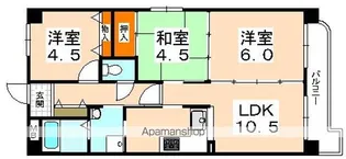 カーサ・アベルデ【201号室】の間取り