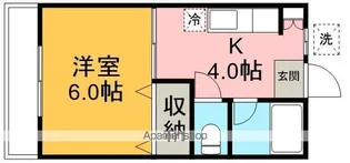 1Kの間取り画像