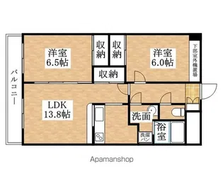アビタシオン春日【3階】の間取り