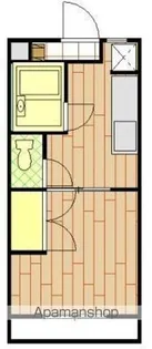 トライアングル【3階】の間取り