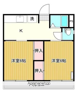 アイボリーハウス【201号室】の間取り