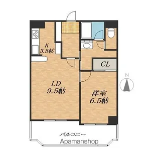 NCウイング5【5階】の間取り