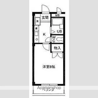 フリーダム星の宮【305号室】の間取り