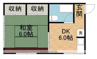 パールハイツ【302号室】の間取り