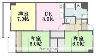 アインヴィント【4階】の間取り