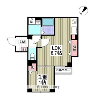 CIELO新千葉【1階】の間取り