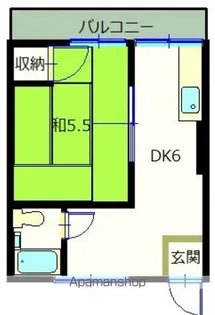 第1今井ビル【4階】の間取り