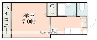 シャポー渡鹿【1階】の間取り