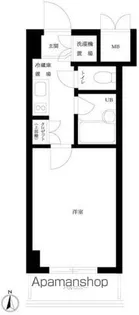 ルーブル旗の台【4階】の間取り