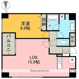 グラン・アベニュー栄【12階】の間取り