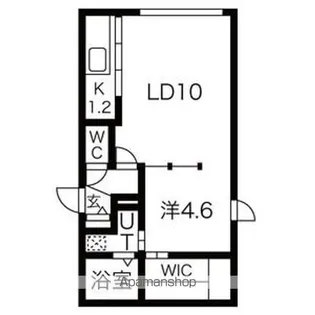EFFORT N36【2階】の間取り