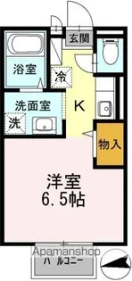 セジュールAOTA【2階】の間取り