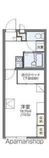 レオパレスPRIMROSE Ⅱ【1階】の間取り