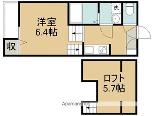 フラームシンフォニー【1階】の間取り