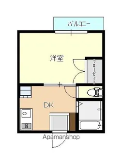 セジュール天水【2階】の間取り