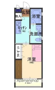 つかさA棟【205号室】の間取り