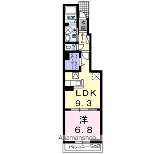 ブリッサ【1階】の間取り