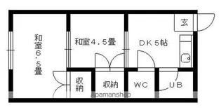 コーポ楓【2階】の間取り