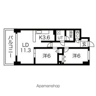 PASSAGGIO【8階】の間取り