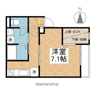 アプローズⅡ【203号室】の間取り