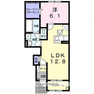 Sky Hope B【1階】の間取り