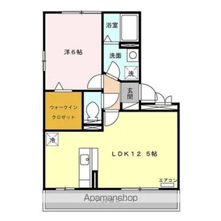 シャルマン【3階】の間取り