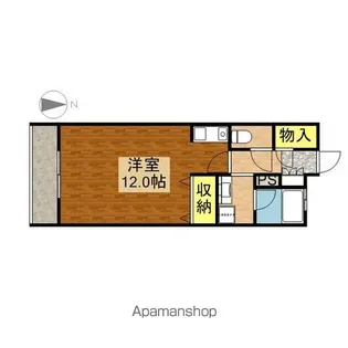 SAN MARINO【1102号室】の間取り