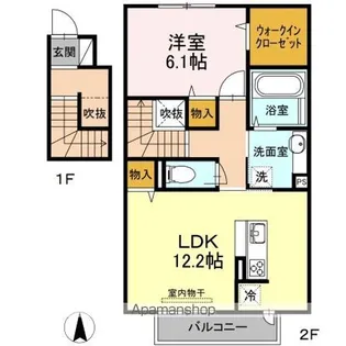 ラ・ルーチェ【2階】の間取り