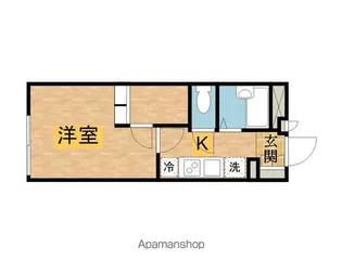 レオパレスNASCONDINO【2階】の間取り