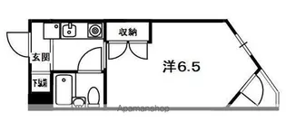 WYTHE AVE.Ⅱ【5階】の間取り