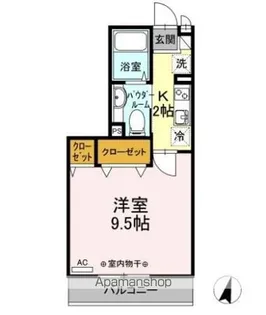 GRANDE【1階】の間取り