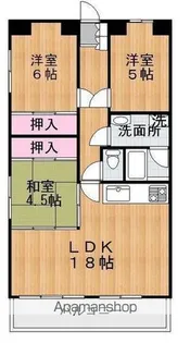 A−STEP丸山【3階】の間取り