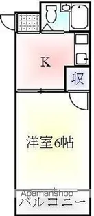 ローズガーデン【401号室】の間取り