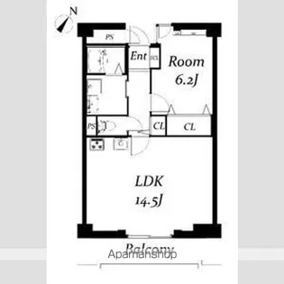 斎藤マンション【4階】の間取り