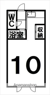 北5メゾン【E号室】の間取り