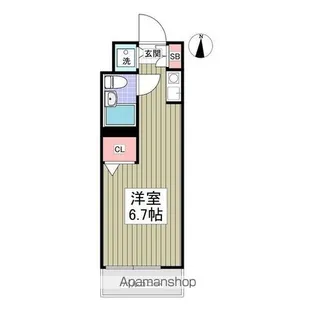 ジョイフル大和南【3階】の間取り