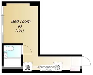 レジェンド飛鳥山【101号室号室】の間取り