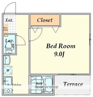 タムラハイツ【1階】の間取り