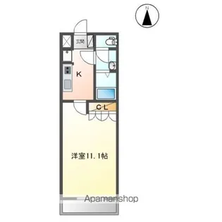 エヴァー グリーン(EVER GREEN)【2階】の間取り