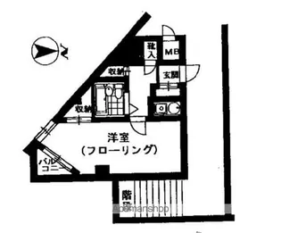 フレンド清水【407号室】の間取り