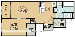 フリーデ 越生【1階】の間取り