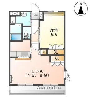 ミマス(MIMASU)【2階】の間取り