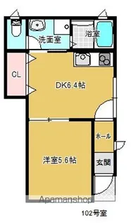 カーサM【1階】の間取り