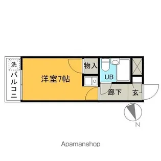 グランシャリオ飯能【2階】の間取り